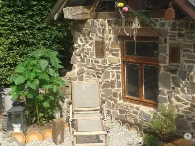 Sitzecke für entschleunigende momente am Taubenhaus.
Mein pers. Lieblingsplatz.