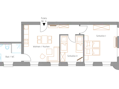 Ferienwohnung für 4 Personen (60 m²) in Bernau am Chiemsee 8/8
