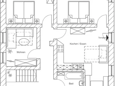 Ferienwohnung für 5 Personen (100 m²) in Bernau am Chiemsee 9/10