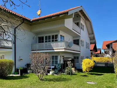großer Balkon der FeWo im 1. OG mit Süd-Ostseite