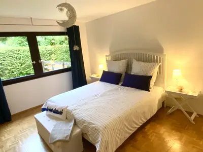 Blick Schlafzimmer