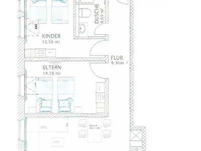 Grundriss Gipfelglück