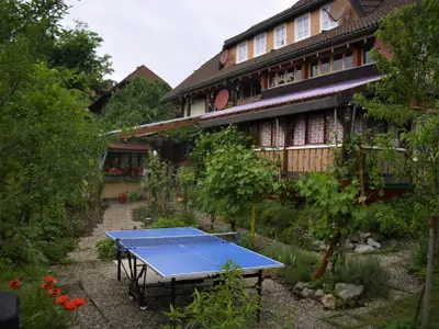 Außenansicht des Gebäudes. Wannenhof Juni 2021