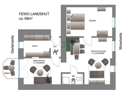 Ferienwohnung für 4 Personen (75 m²) in Bernkastel-Kues 4/10