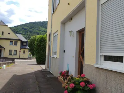 Hauseingang Ferienwohnung Goethe