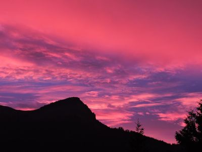 Abendspitze - Himmel in Flammen