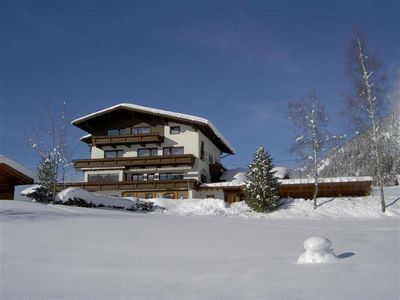Gästehaus Bergland im Winter