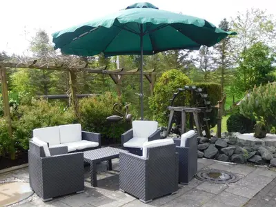 Sitzgruppe im Garten