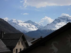 Aussicht auf die Bernina Gruppe