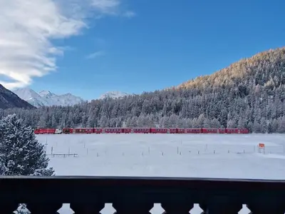 Aussicht Winter