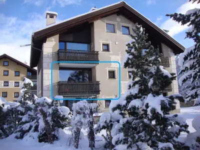 Chesa Arettas im Winter