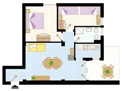 Ferienwohnung für 6 Personen (40 m²) in Bibione 6/10