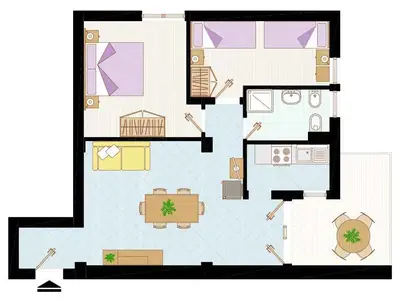Ferienwohnung für 6 Personen (40 m²) in Bibione 7/10