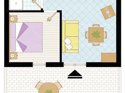 Ferienwohnung für 3 Personen (35 m²) in Bibione 5/10