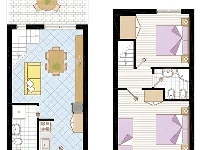 Ferienwohnung für 7 Personen (50 m²) in Bibione 10/10