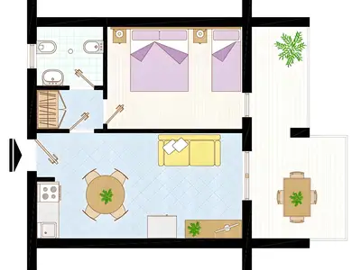 Ferienwohnung für 5 Personen (35 m²) in Bibione 7/10