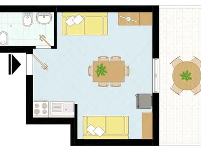 Ferienwohnung für 4 Personen (35 m²) in Bibione 5/10