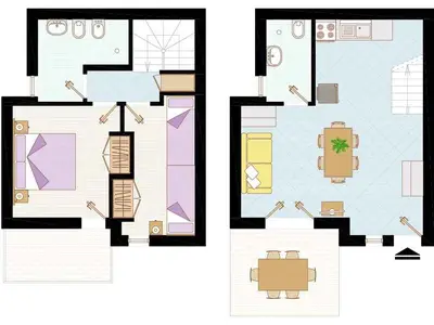 Ferienwohnung für 6 Personen (50 m²) in Bibione 5/10