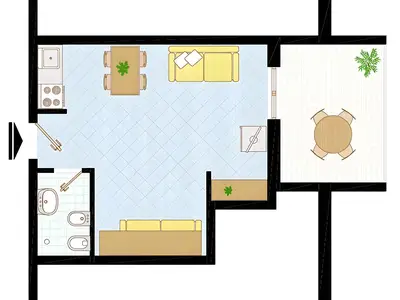 Ferienwohnung für 4 Personen (35 m²) in Bibione 9/10