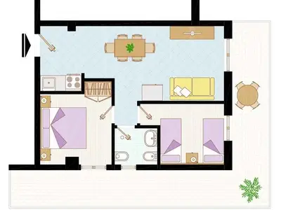 Ferienwohnung für 4 Personen (50 m²) in Bibione 5/10