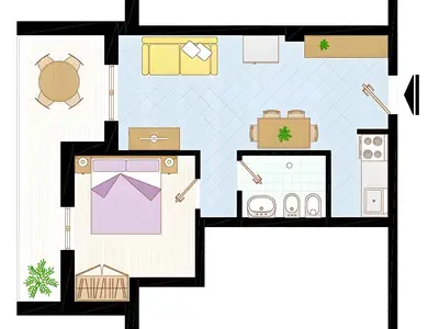 Ferienwohnung für 4 Personen (50 m²) in Bibione 7/10