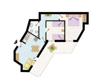 Ferienwohnung für 6 Personen (50 m²) in Bibione 9/10