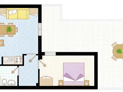 Ferienwohnung für 3 Personen (35 m²) in Bibione 9/10