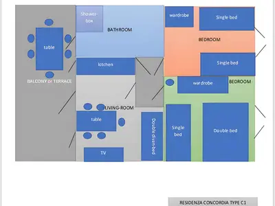 Ferienwohnung für 6 Personen (65 m²) in Bibione 9/10