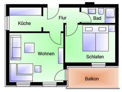 Ferienwohnung für 4 Personen (40 m²) in Bichlbach 6/10