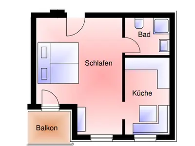 Ferienwohnung für 2 Personen (30 m²) in Bichlbach 5/8