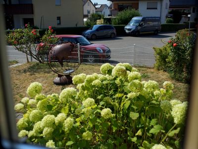 Blick aus dem Küchenfenster