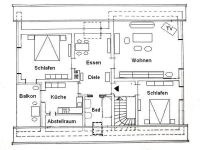 Grundriss  Hier finden Sie sich zurecht.