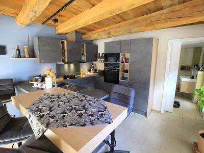 Küche im Ferienhaus Sandsteintraum in Billerbeck