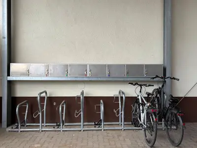 Fahrradparkplatz