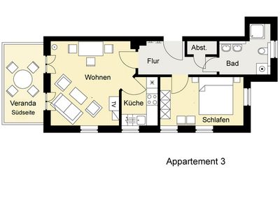 Ferienwohnung für 4 Personen (56 m²) in Binz (Ostseebad) 7/10