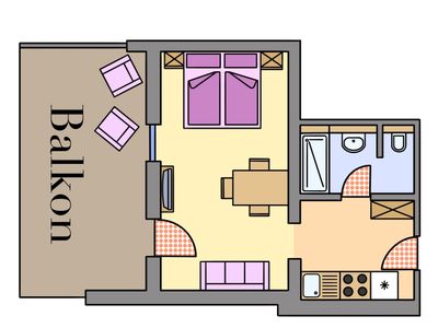 Ferienwohnung für 2 Personen (45 m²) in Binz (Ostseebad) 10/10