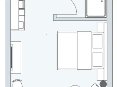 Ferienwohnung für 2 Personen (26 m²) in Binz (Ostseebad) 8/10