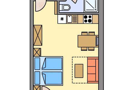 Ferienwohnung für 4 Personen (45 m²) in Binz (Ostseebad) 9/10