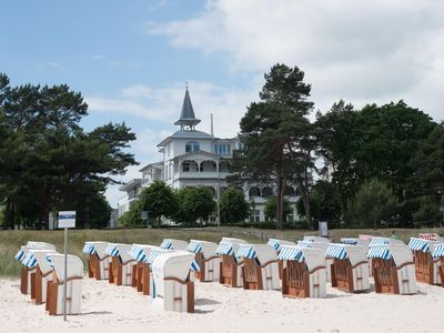 Außenansicht des Gebäudes. Villa Seeblick und Strandhaus Seeblick