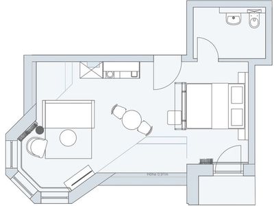 Ferienwohnung für 3 Personen (36 m²) in Binz (Ostseebad) 8/10