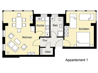 Ferienwohnung für 6 Personen (64 m²) in Binz (Ostseebad) 7/10