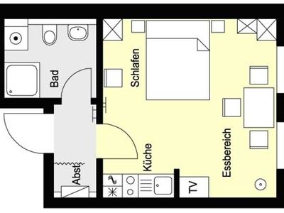 Ferienwohnung für 3 Personen (27 m²) in Binz (Ostseebad) 7/10