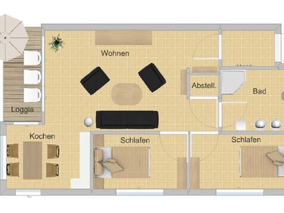 Ferienwohnung für 4 Personen (75 m²) in Binz (Ostseebad) 8/10