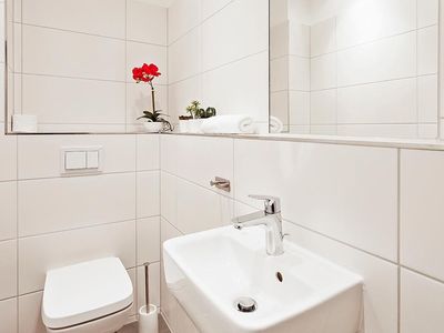 Badezimmer mit Badewanne