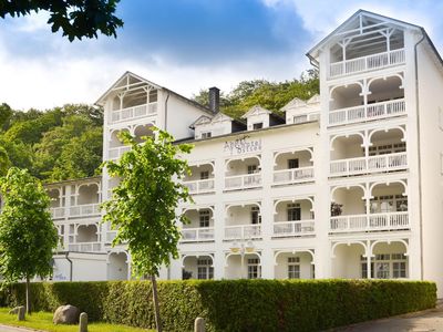 Außenansicht des Gebäudes. Aparthotel Ostsee im Ostseebad Binz