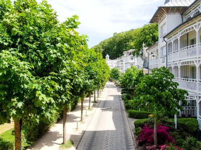 Strandpromenade zum Fischstrand, Restaurant Strandhalle und Fischer Kruse