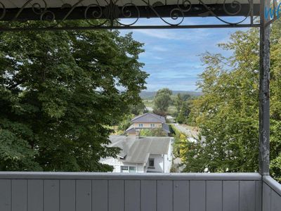 Ausblick vom Balkon