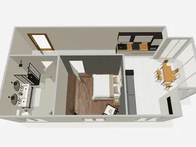 Ferienwohnung für 3 Personen (46 m²) in Binz (Ostseebad) 3/10