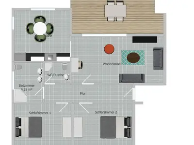Ferienwohnung für 4 Personen (86 m²) in Binz (Ostseebad) 8/10