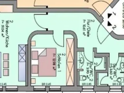 Ferienwohnung für 5 Personen (68 m²) in Binz (Ostseebad) 3/10